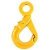 Eye self-locking hook with grip, grade 80 