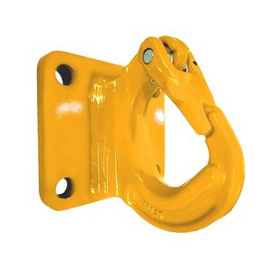 Excavator hook, boltable, grade 80 