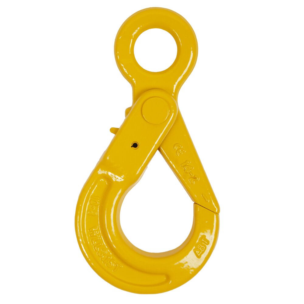 Eye self-locking hook, grade 80 