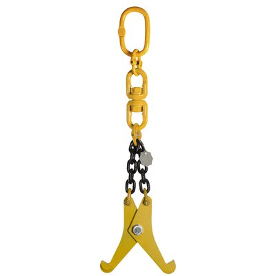 Cable reel scissor clamps