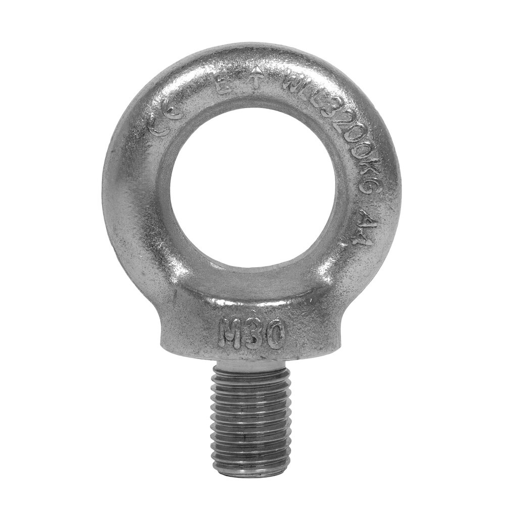 Stainless steel lifting eye screw DIN 580