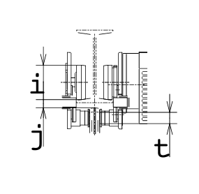 Electric Chain Hoist KITO EQM blueprint