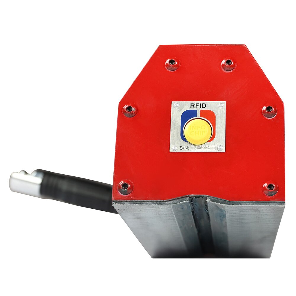 Pole shoe on POWERTEX Permanent lifting magnet.