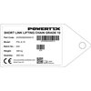 Powertex description tag for 6 mm Grade 10/100 short link chain