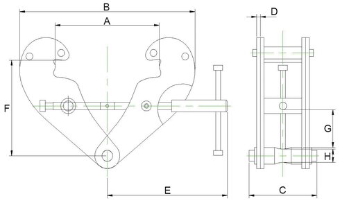 Beam Clamp POWERTEX PBC-S1 measurements