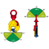 Lifting Clamp TSU/TSEU/STSU angles at suspension