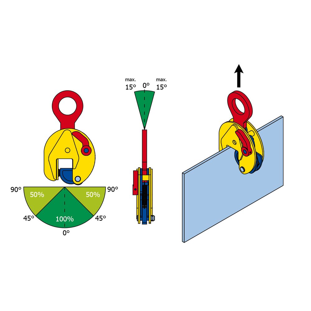 Vertical Lifting Clamp TJP - TJPU 